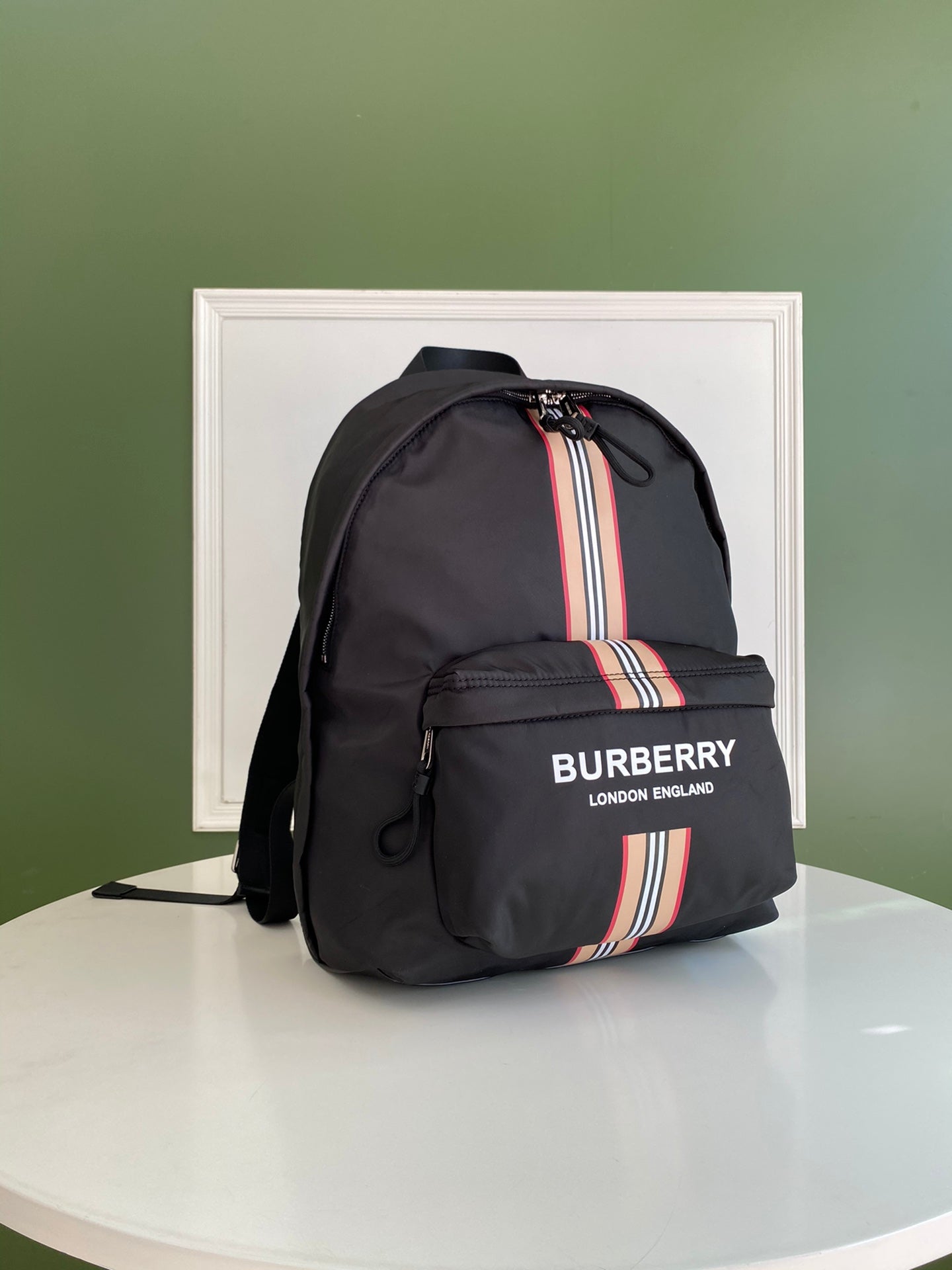 Pzbags Waterproof Nylon Backpack BP001B(Black)